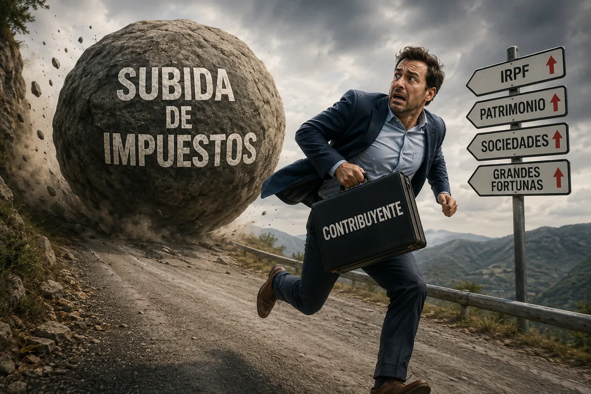 Ilustración de apertura del artículo sobre la constitución de sociedades holding y su fiscalidad